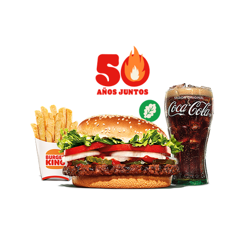 Menú Whopper® Vegetal