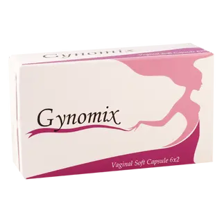გინომიქსი სანთელი ვაგინალური #12 0 Gynomix vagin supp #12