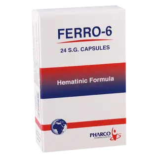 ფერო-6 კაფსულა #24 0 Ferro-6 caps #24