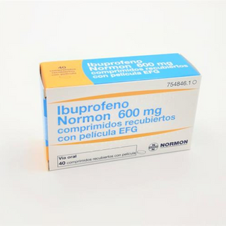 იბუპროფენი ნორმონი ტაბლეტი 600მგ #40 0 Ibuprofeno Normon tab 600mg #40