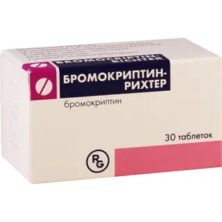 ბრომოკრიპტინი ტაბლეტი 2.5მგ #30 0 Bromocriptin-richter tab 2.5mg #30