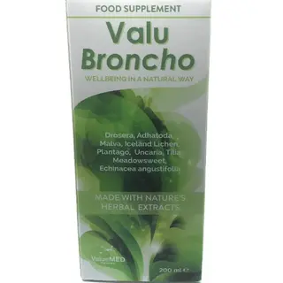 ვალუბრონქო სიროფი 200მლ ფლაკონი #1 0 ValuBroncho syrup 200ml #1