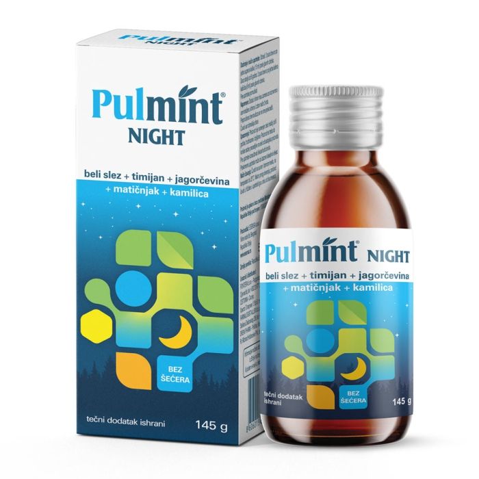 *Pulmint Night sirup 145g