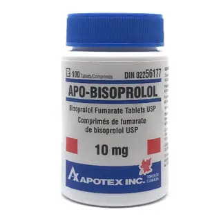 ბისოპროლოლი-APO ტაბლეტი 10მგ #100 0 Bisoprolol-APO tab 10mg #100